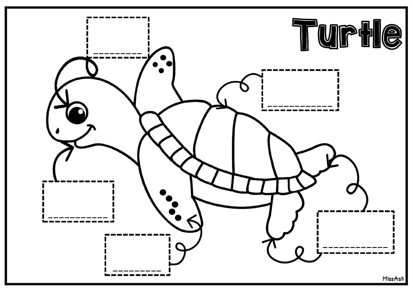 Turtle Submarine 5th Grade Worksheet