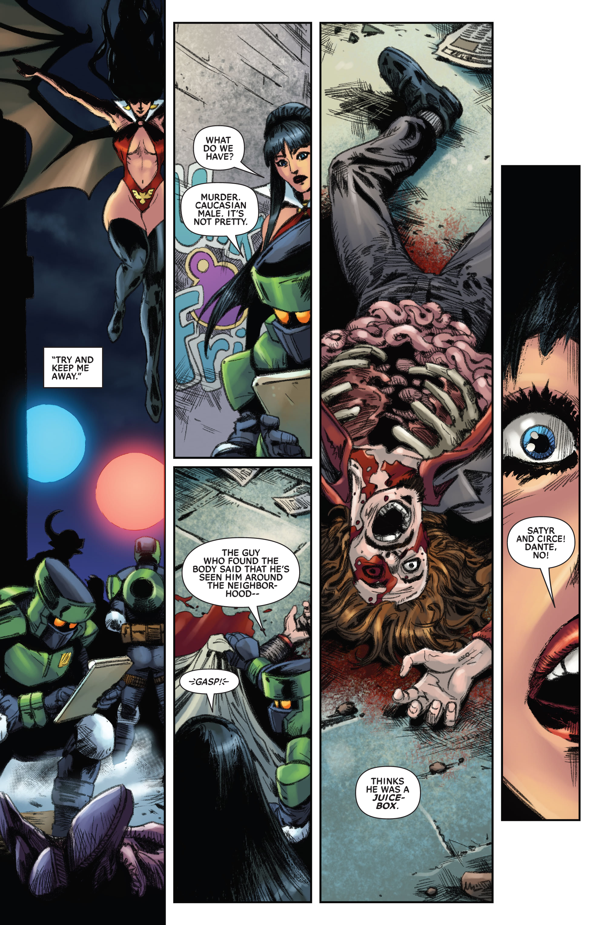 Read online Vampirella Strikes (2022) comic -  Issue #10 - 28