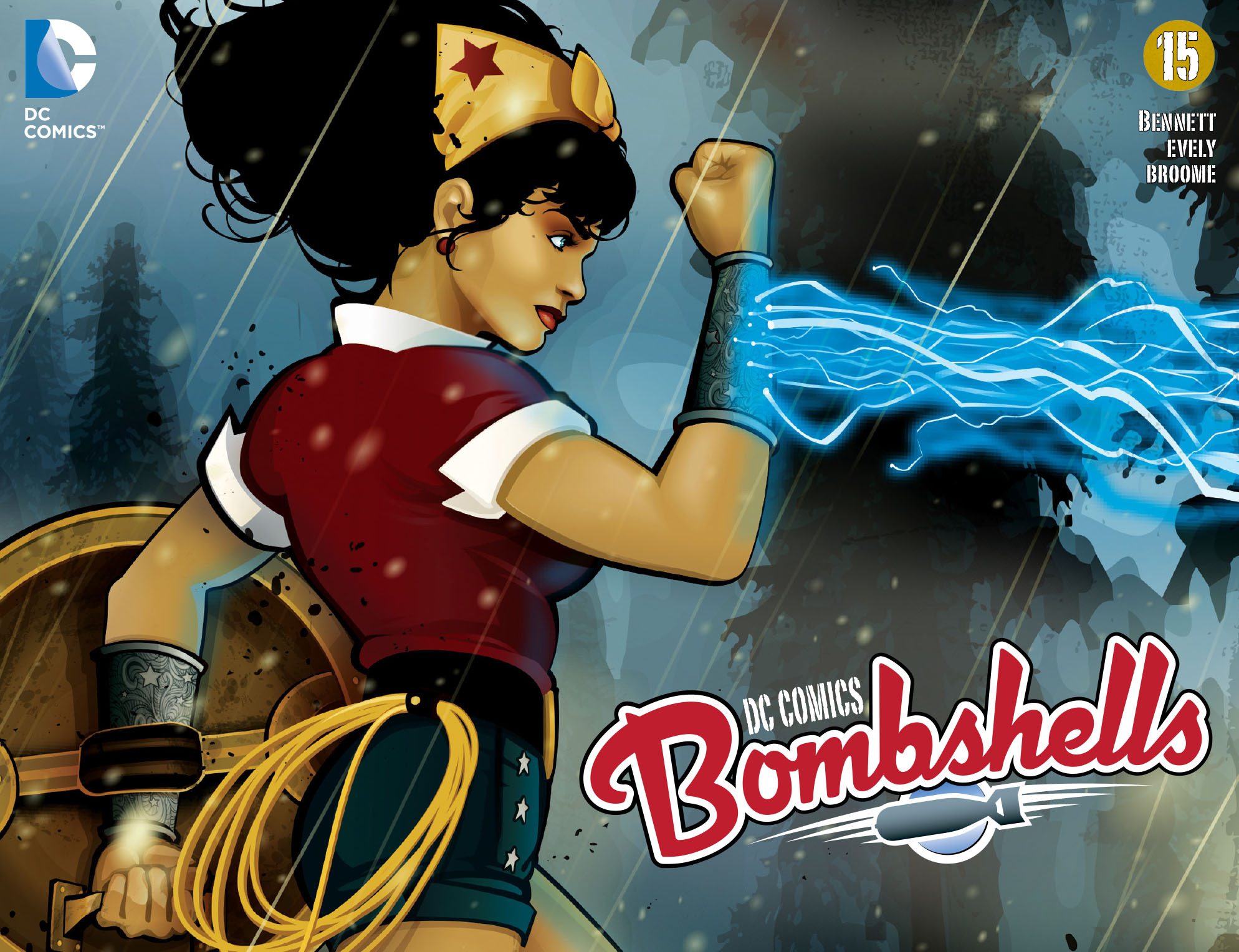 Read online DC Comics: Bombshells comic -  Issue #15 - 1