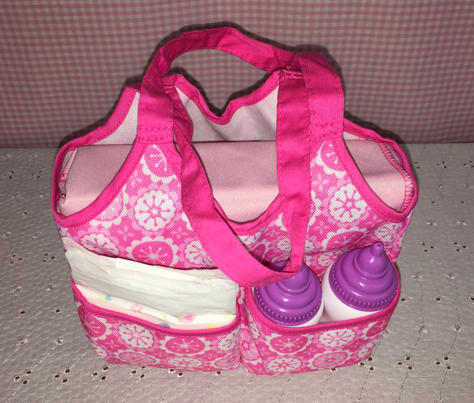 Gracie's Toy Chest You & Me Baby Doll Diaper Bag and Accessories
