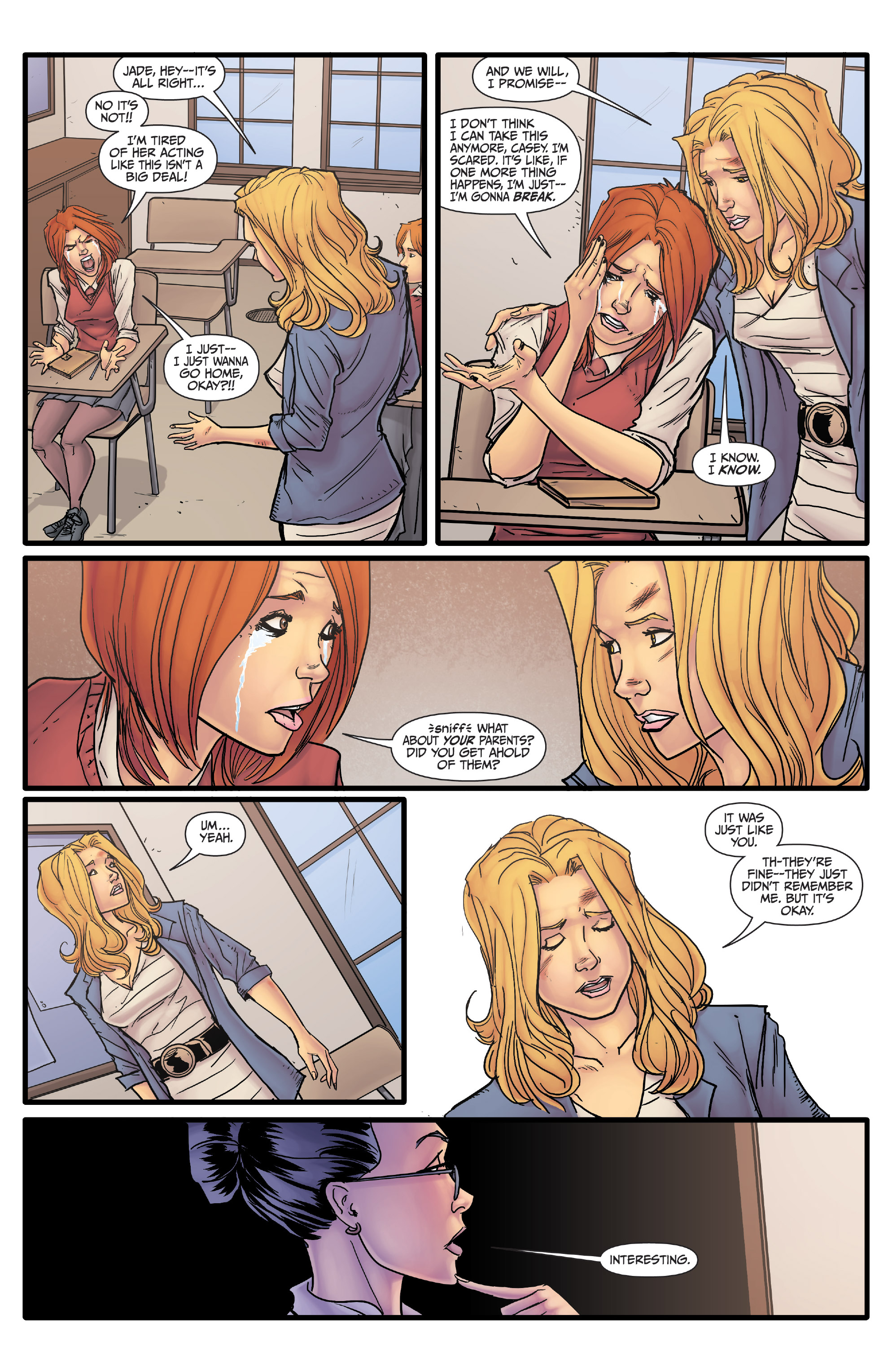 Read online Morning Glories comic -  Issue #2 - 18