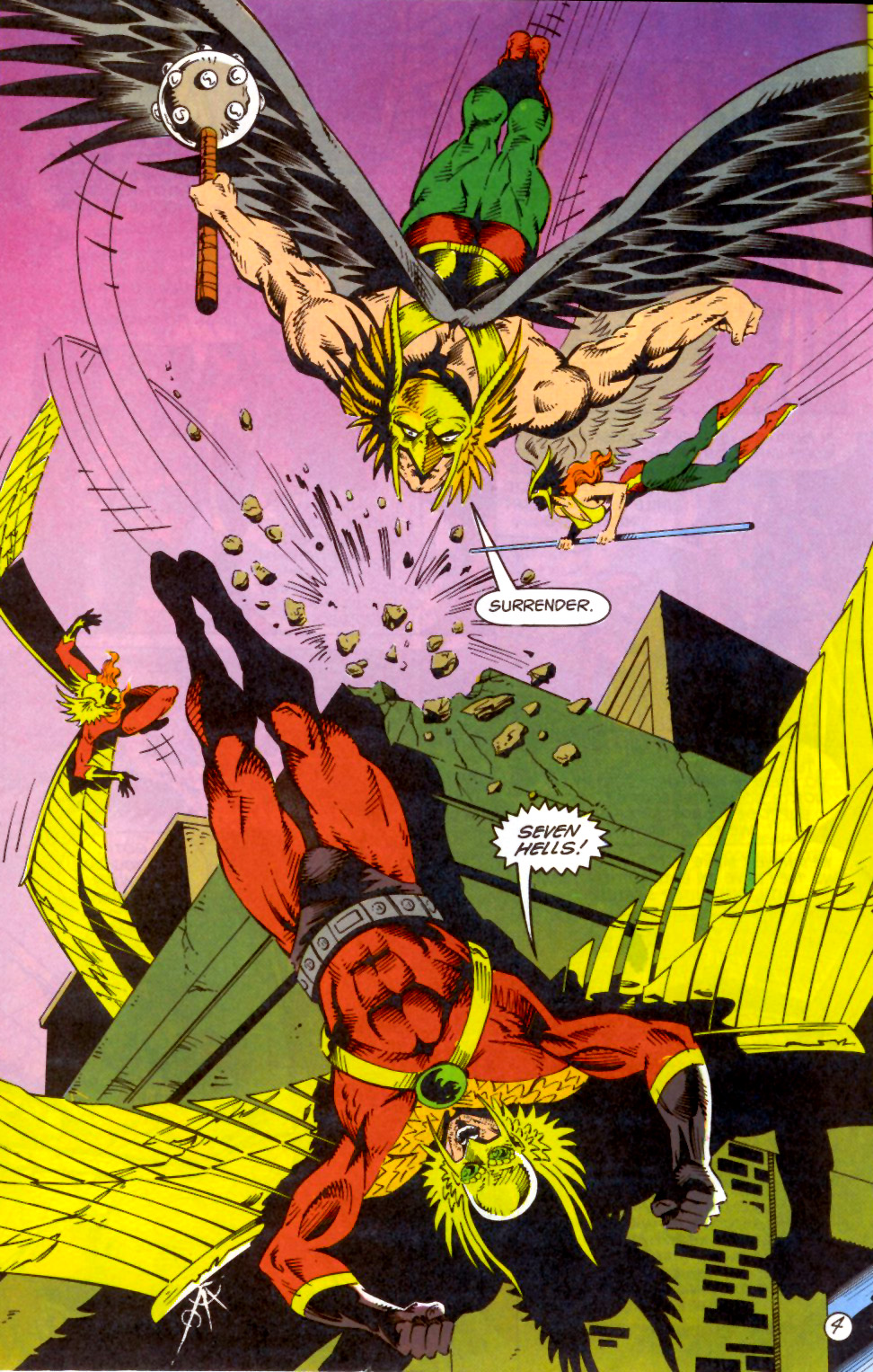 Read online Hawkworld (1990) comic -  Issue #29 - 5