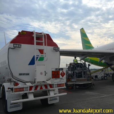 Konsumsi bahan bakar avtur di Bandara Juanda pada libur Natal dan Tahun Baru diprediksi naik 33 persen. Kenaikan ini karena adanya extra flight dari beberapa maskapai penerbangan.
