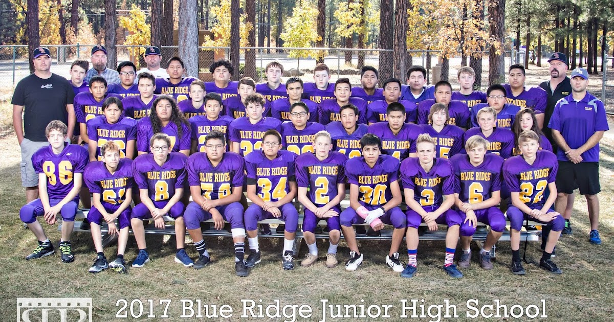 Paxman Photography 2017 Blue Ridge Junior High 8th Grade Football