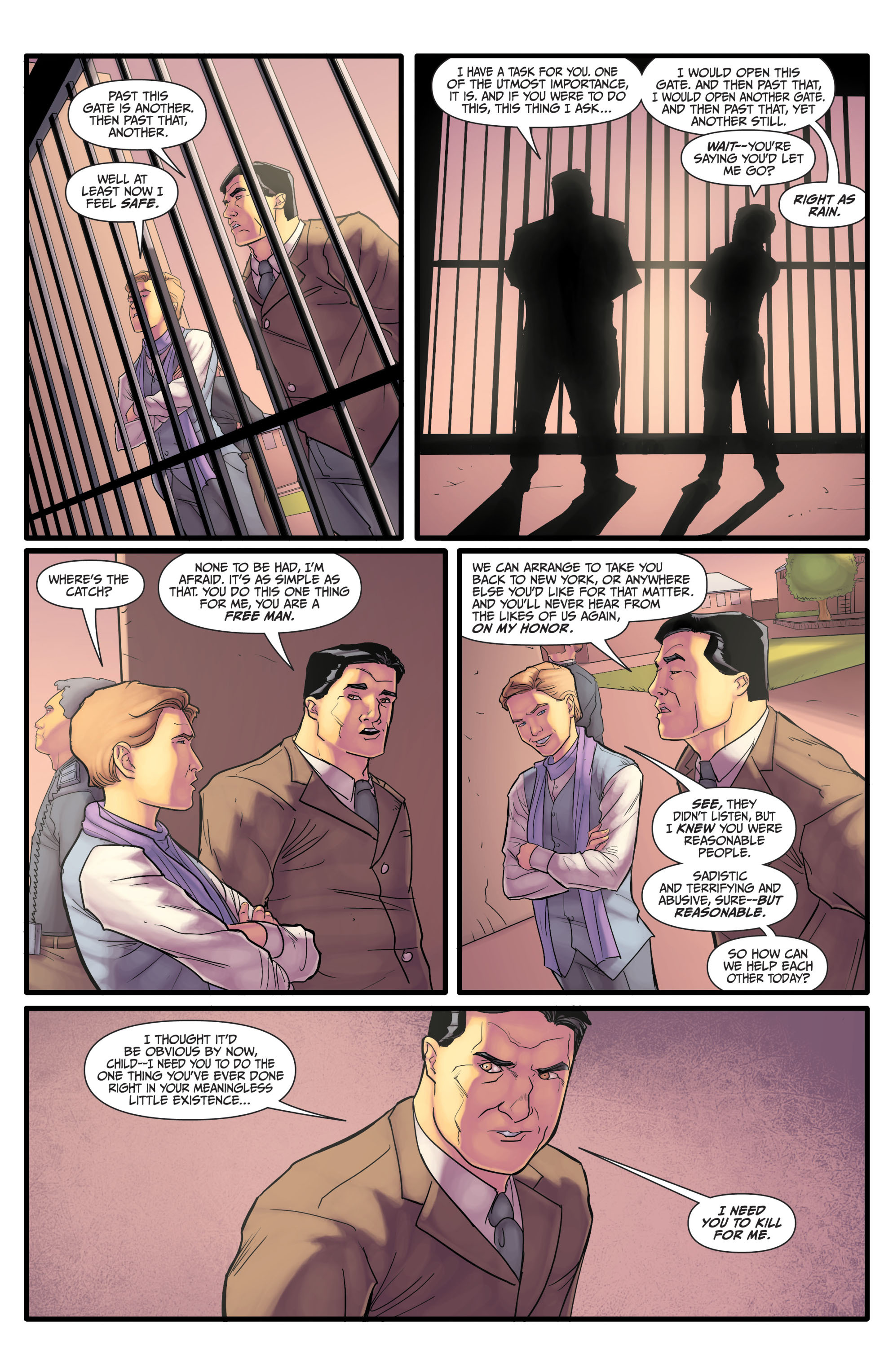 Read online Morning Glories comic -  Issue # _TPB 2 - 137