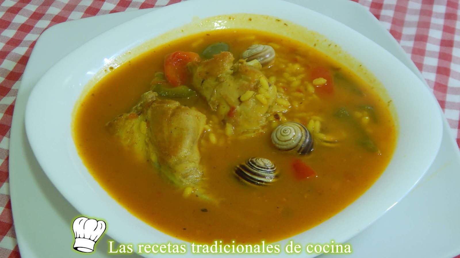 Receta Fácil De Arroz Caldoso De Conejo Y Caracoles
