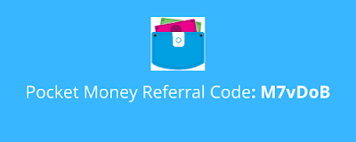 pocket money referral code