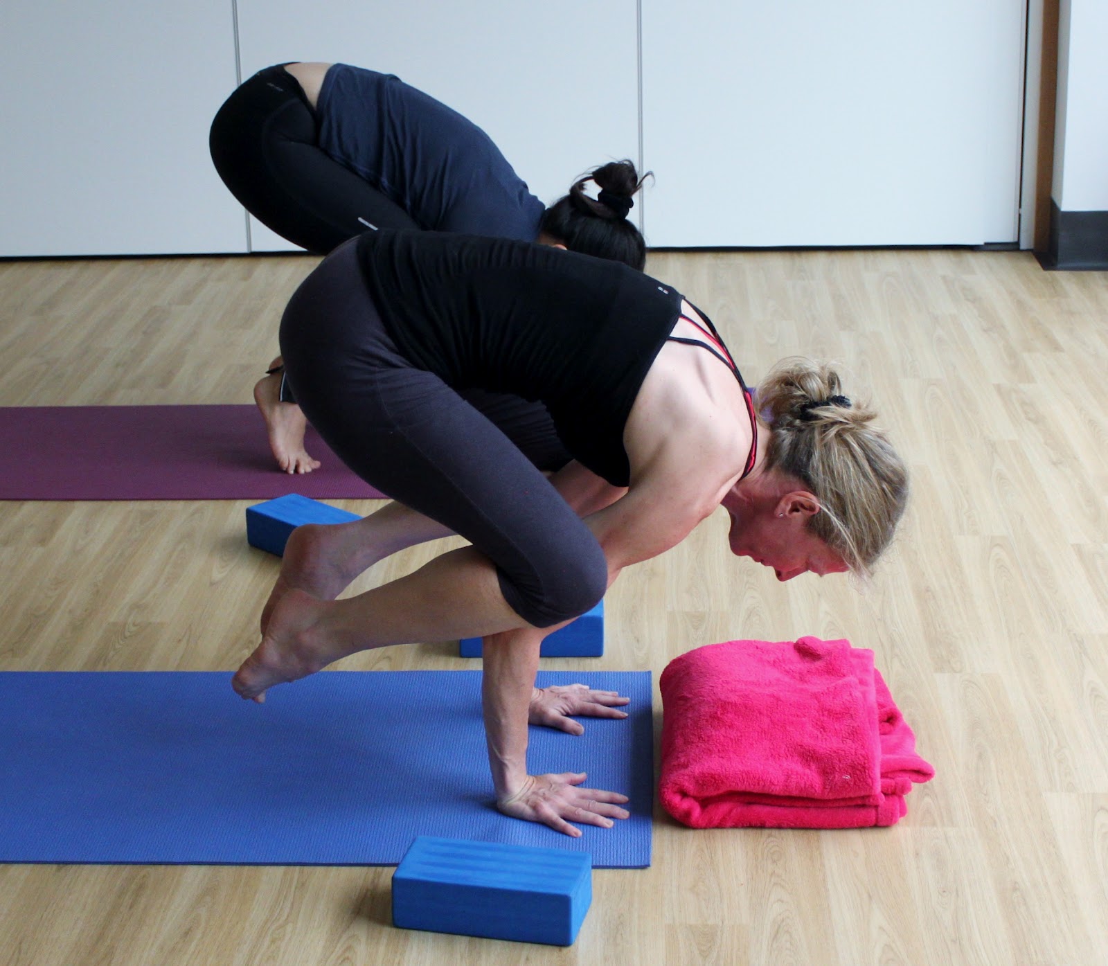 Bakasana With Props Bakasana With Props