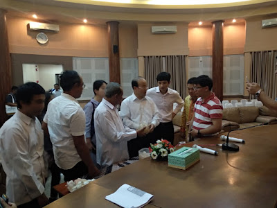 BABINSA KALIJAMBE PENGAMANAN  KUNJUNGAN DELEGASI DUTA BESAR REPUBLIK RAKYAT TIONGKOK DI MUSEUM PURBAKALA SANGIRAN