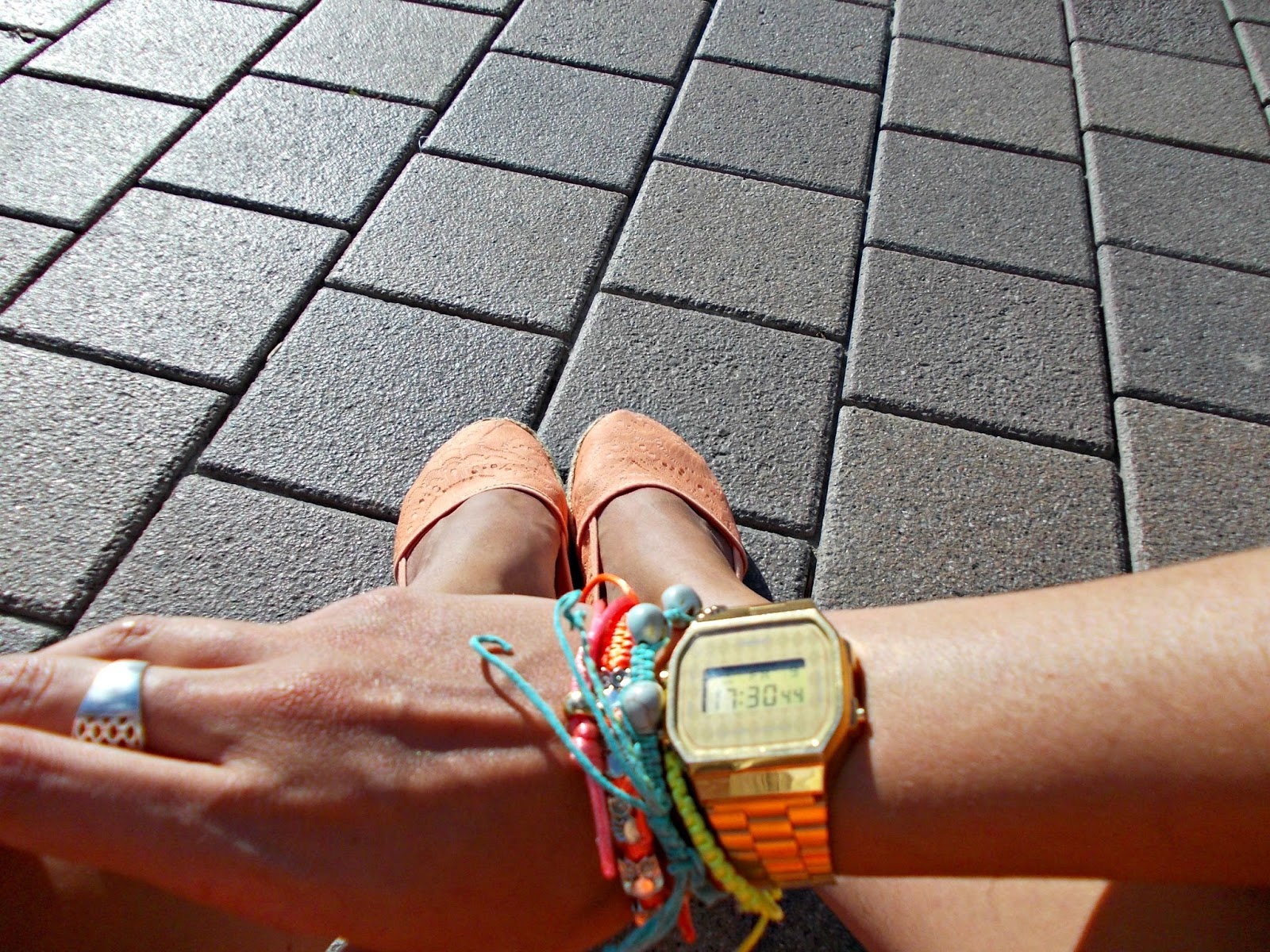 Two umbrellas in the rain Disneyland Paris, day 1