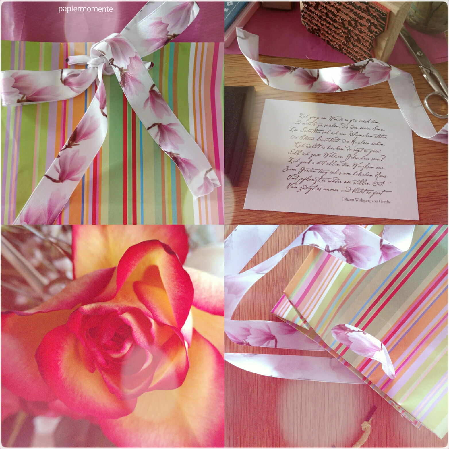 Danke Sagen Leinen Handgewebt Becki Design