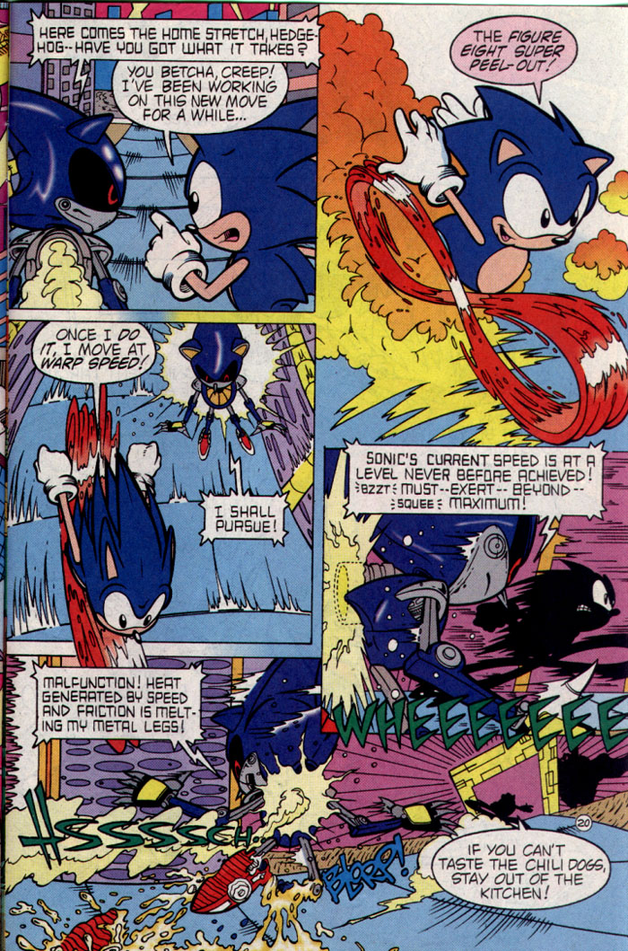 Read online Sonic The Hedgehog comic -  Issue #25 - 22