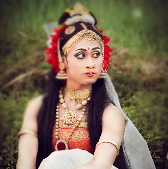Crossdressing Bharatanatyam Dancer from India Story Of Crossdressing