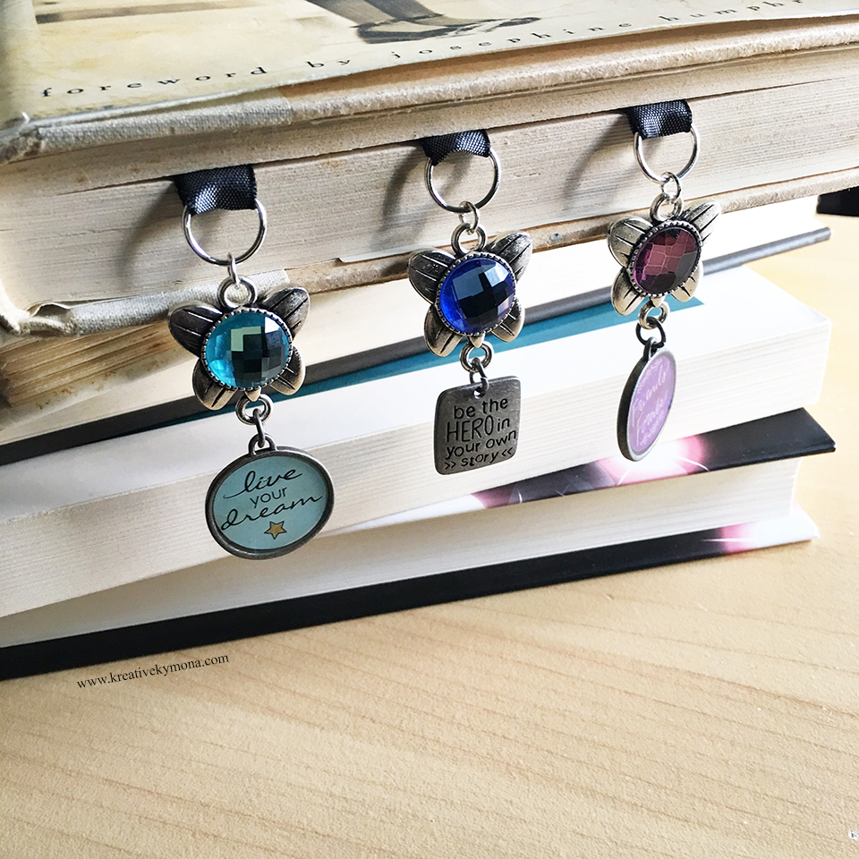 Craft Fantastic Blog Glass Bling Bookmarks
