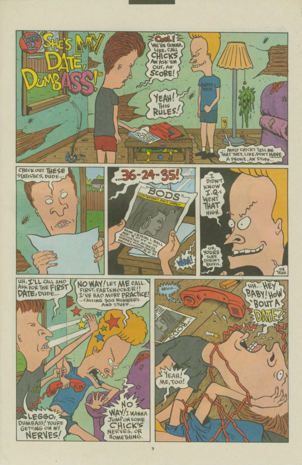 Read online Beavis and Butt-Head comic -  Issue #9 - 11