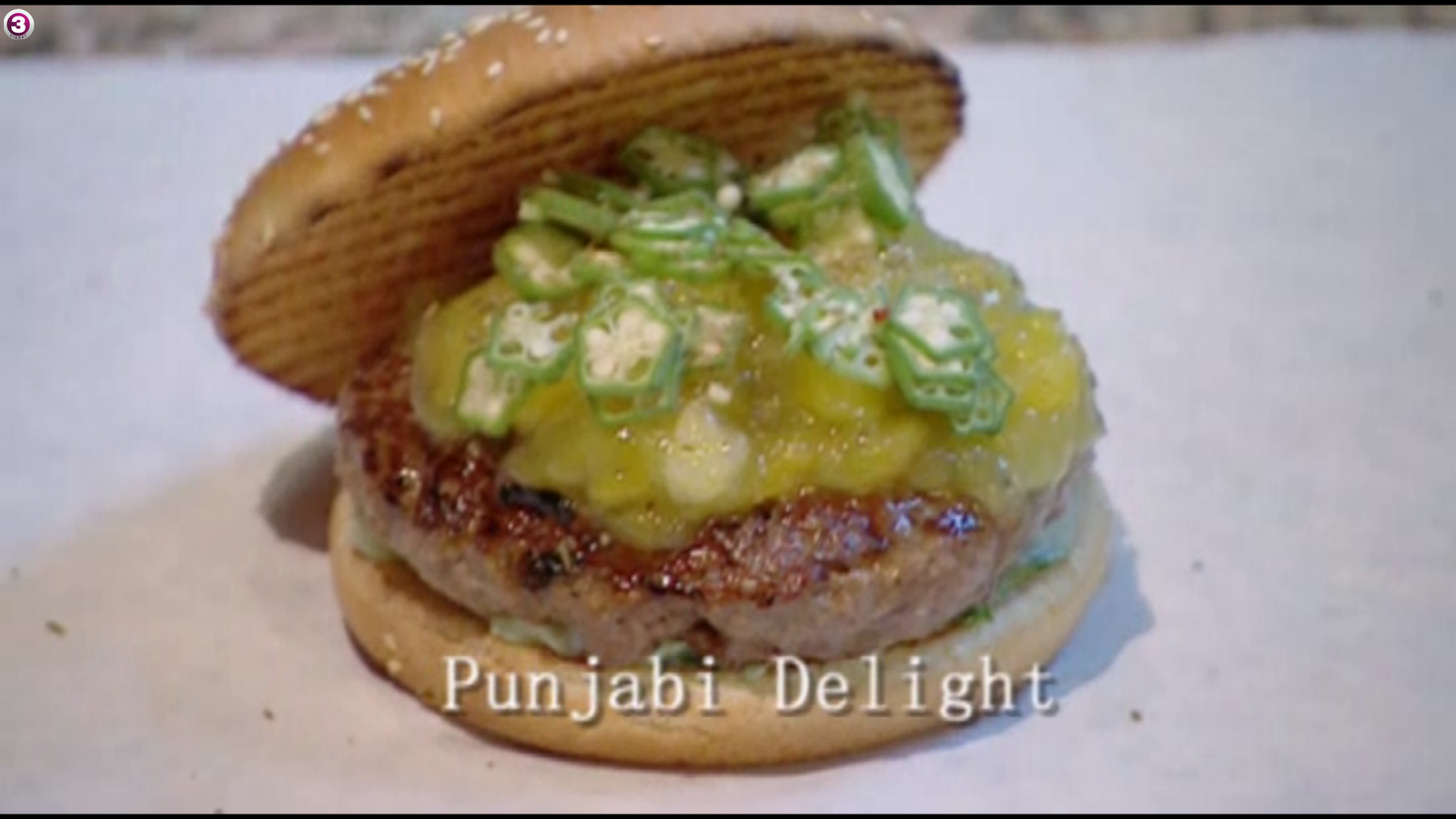 KNIVEN STRUBEN: Punjabi Delight-burger