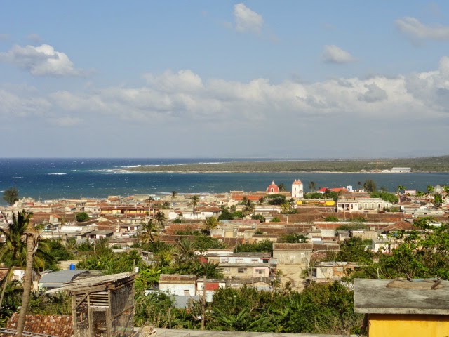An image of the town of Gibara in Eastern Cuba