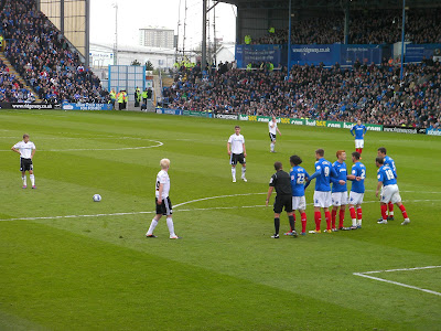 penalty kick derby against portsmouth