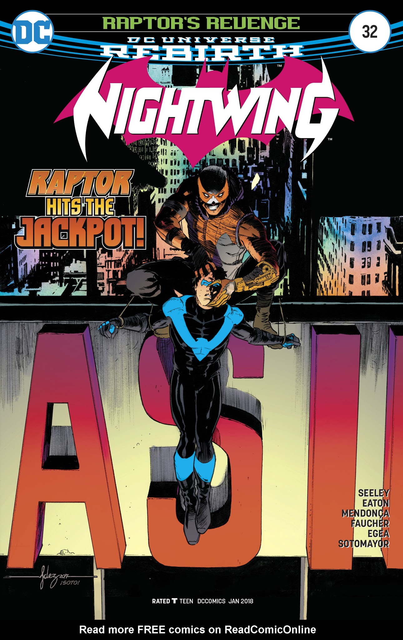 Read online Nightwing (2016) comic -  Issue #32 - 1