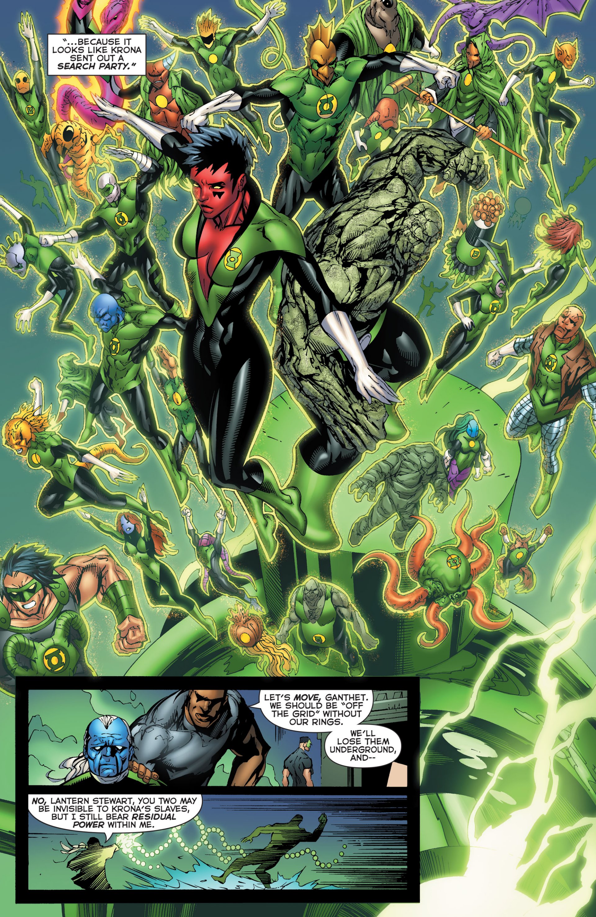 Read online Green Lantern Corps (2006) comic -  Issue #58 - 19