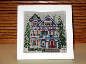 Victorian Dolls, Victorian Traditions, The Victorian Era, and Me: My Queen  Anne House Cross-Stitch Picture