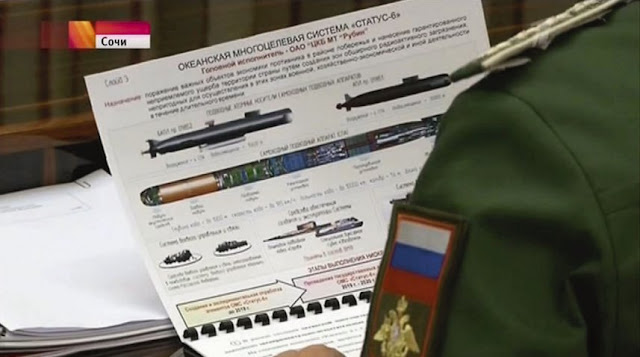 Image Attribute: A screenshot of the ‘Poseidon’ system, taken from Russian media footage shown back in 2015. /Source: Russian state media