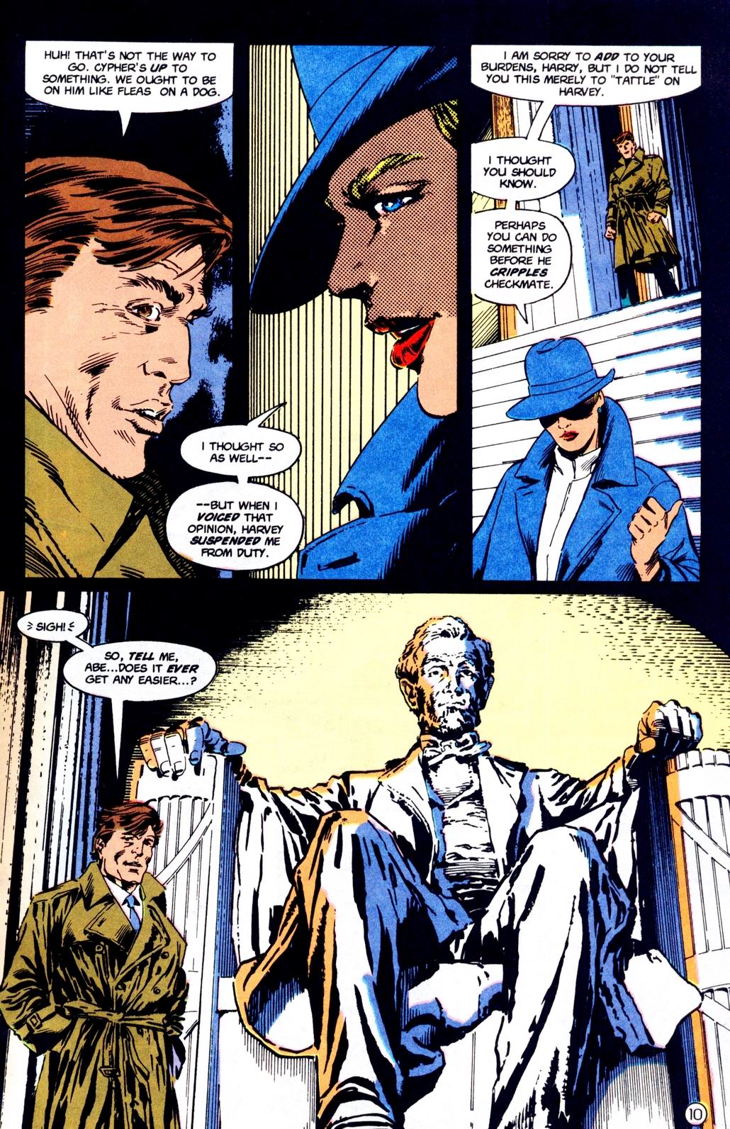 Read online Checkmate (1988) comic -  Issue #30 - 10