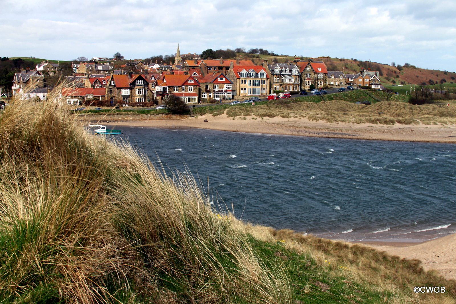 Newcastle upon Tyne and Northumberland Daily Photo Alnmouth and the