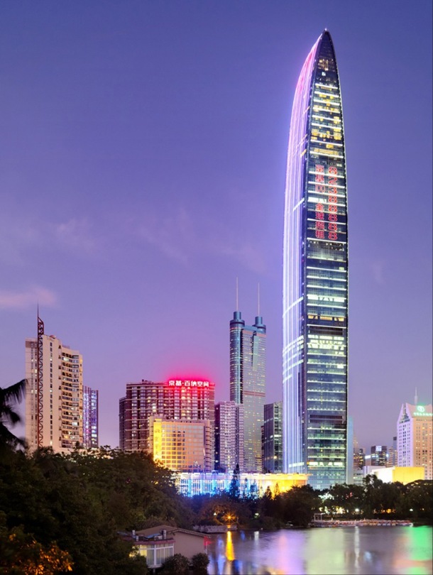 Небоскребы китая