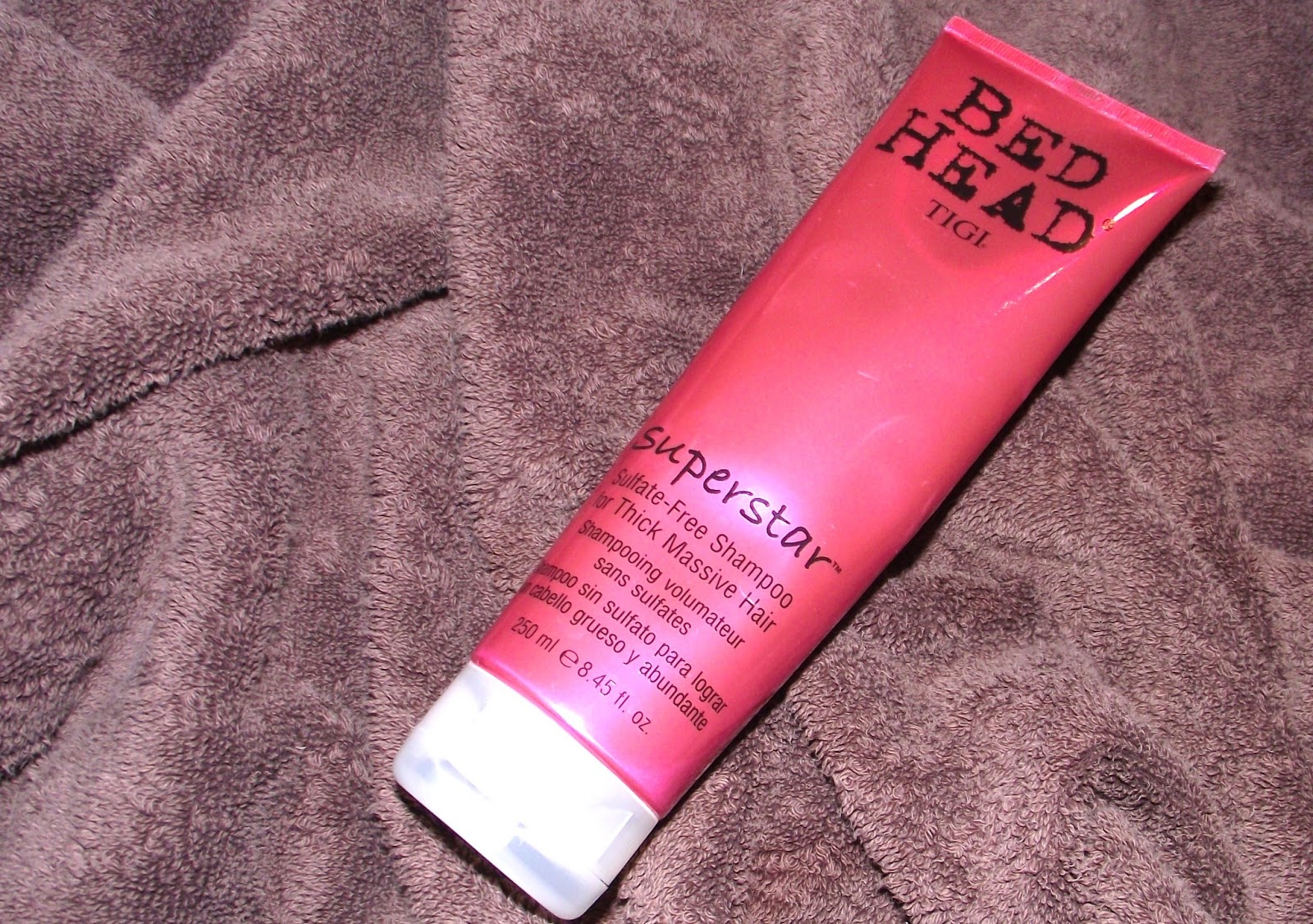 Beauty Reviews And How To's TIGI Bed Head Superstar SulfateFree Shampoo For Thick Massive Hair