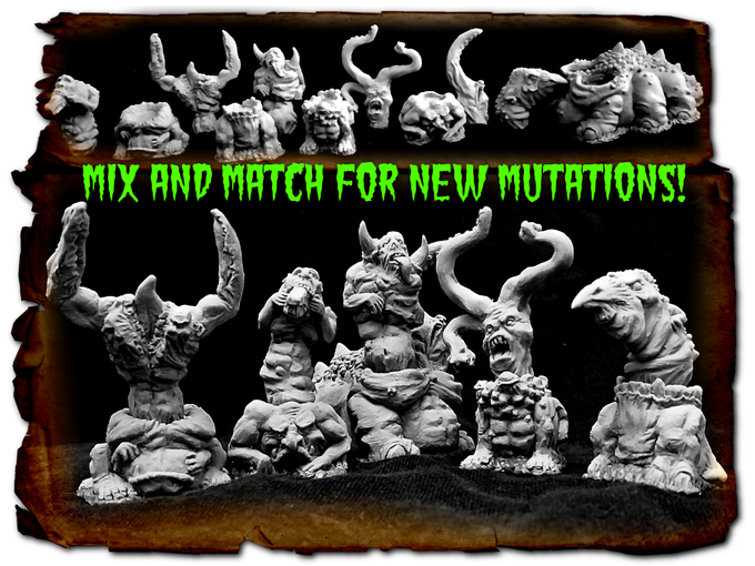 Wargame News and Terrain: Thunderchild Miniatures: MODz: Modular Mutant ...