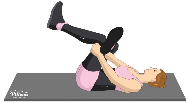18 Easy Stretches In 18 Minutes To Help Reduce Back Pain - THE PIRIFORMIS STRETCH