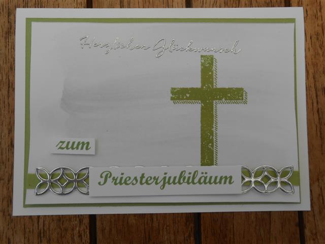 Marita´s Bastelzimmer Zum Priesterjubiläum