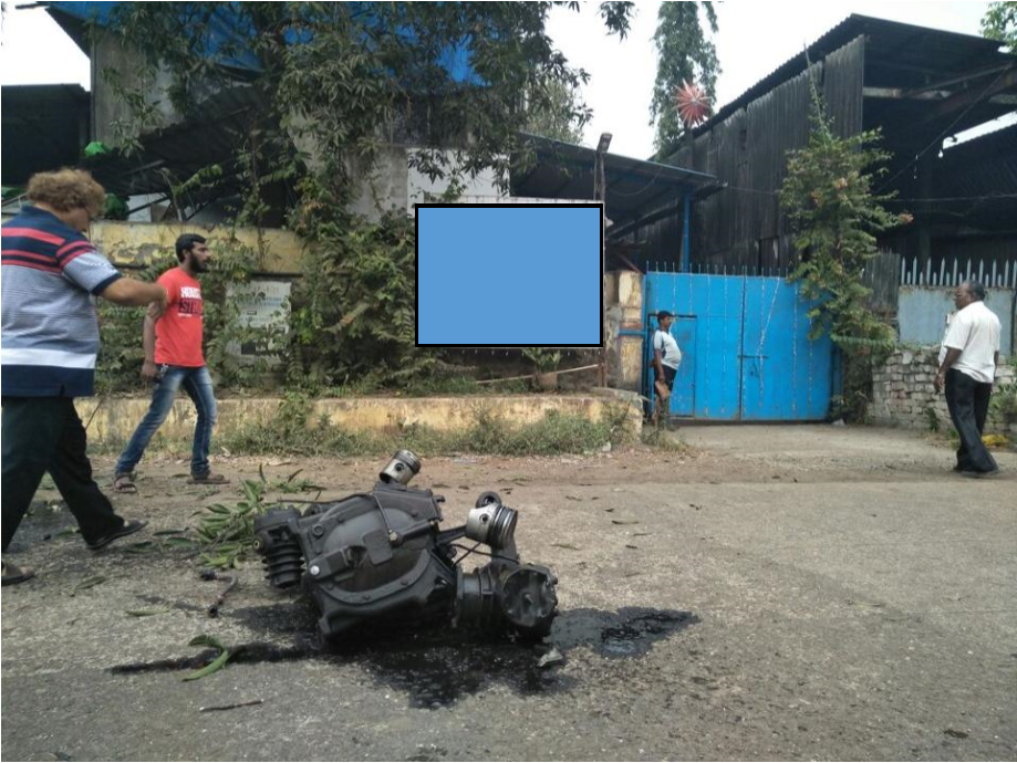 Aluminium Plant Safety air compressor explodes injures worker....