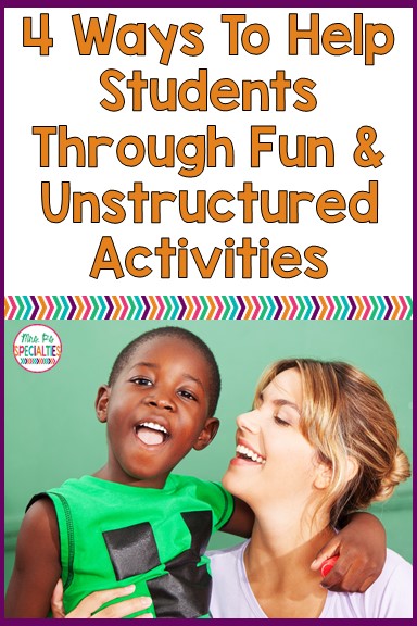 4 ways to help students cope and self-regulate during fun and unstructured activities or days. These ideas are especially helpful for special education classrooms, students with autism and self-contained programs.