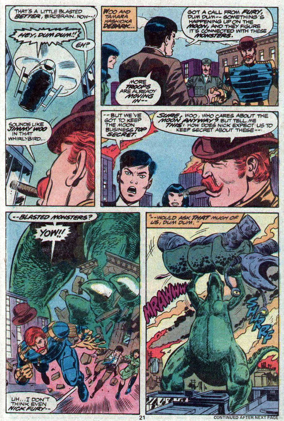 Read online Godzilla (1977) comic -  Issue #13 - 14