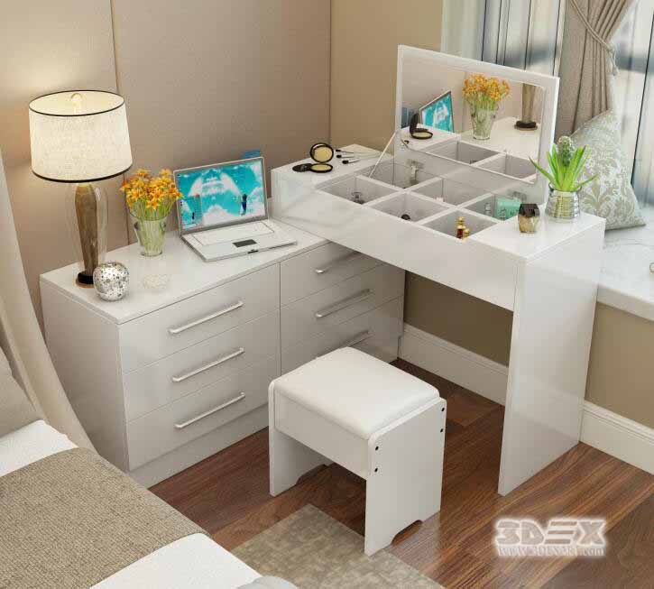 Latest Corner Dressing Table Designs For Small Bedroom 2018 Interiors White Wooden Corner Dressing Table Designs For Modern Bedroom