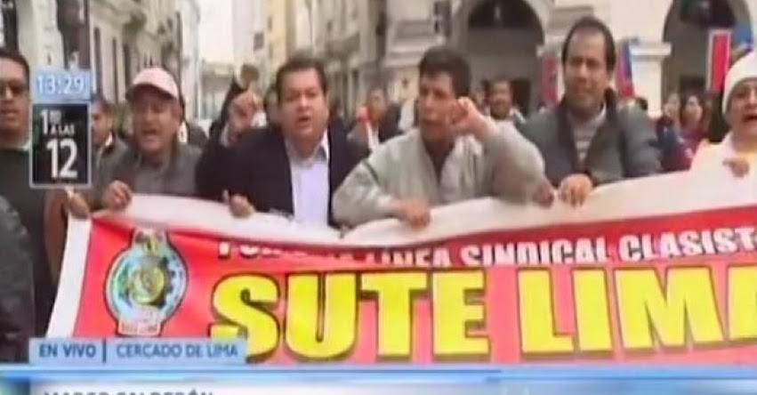 El 75% de docentes acata la huelga nacional indefinida, según Pedro Castillo El 75% de docentes acata la huelga nacional indefinida, según Pedro Castillo
