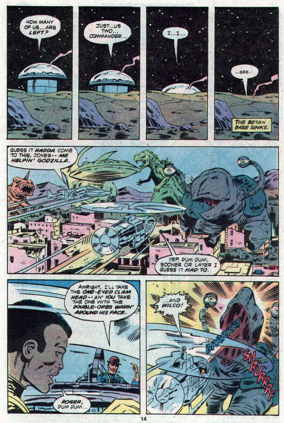 Read online Godzilla (1977) comic -  Issue #14 - 9