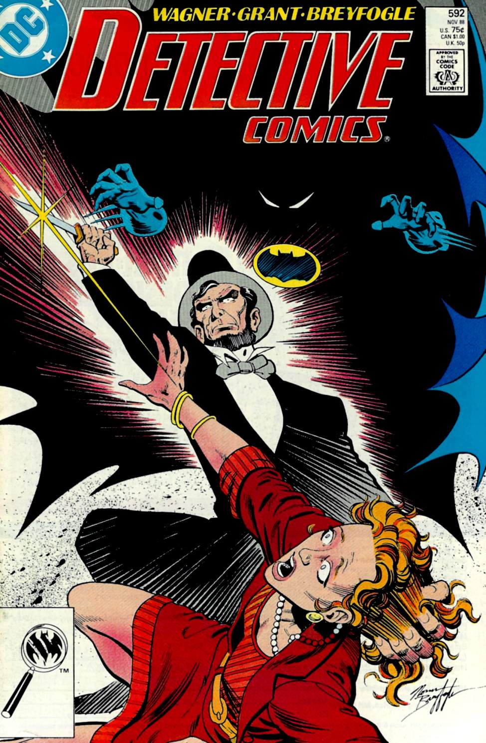 Read online Detective Comics (1937) comic -  Issue #592 - 1
