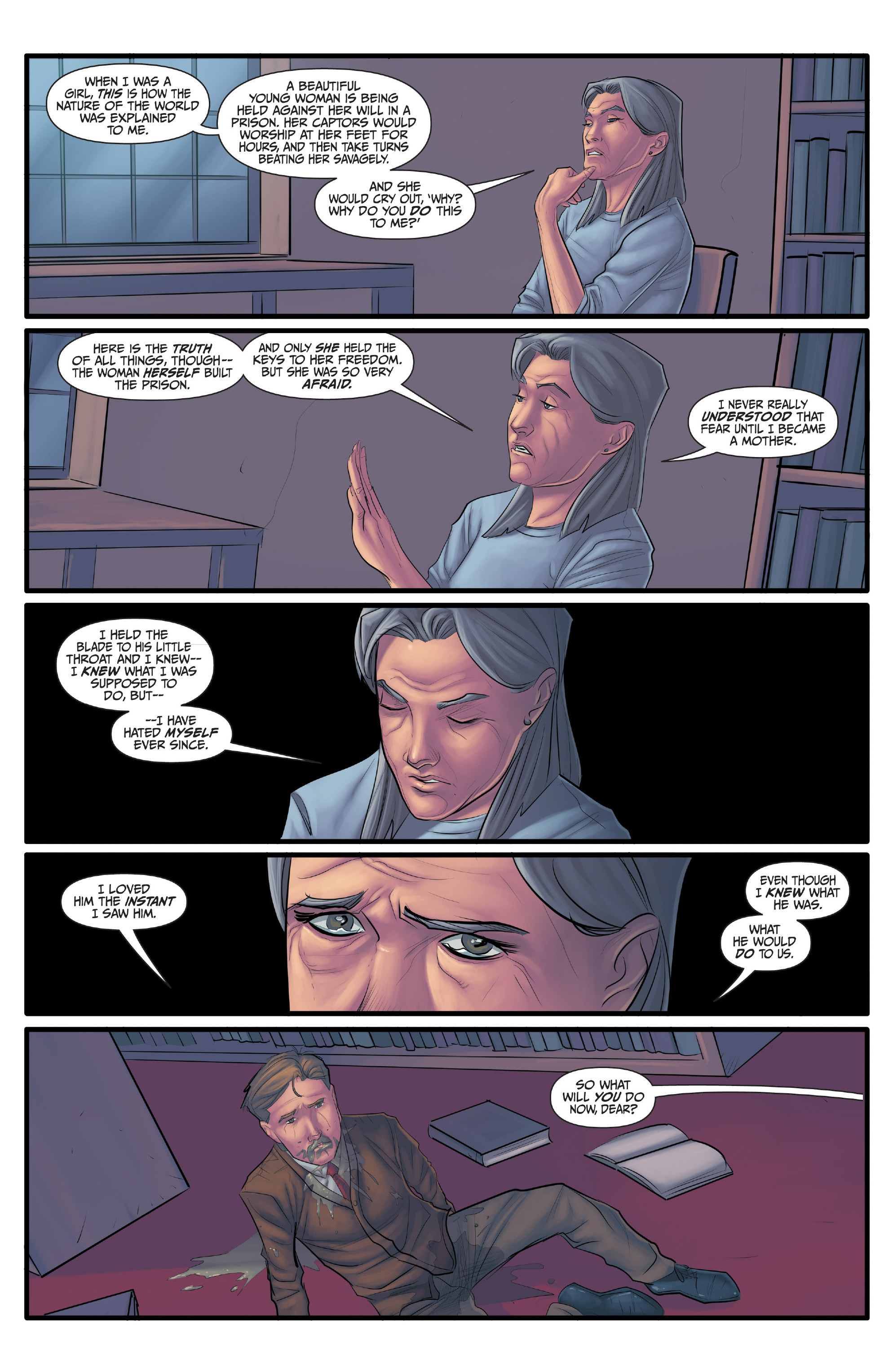 Read online Morning Glories comic -  Issue #43 - 27