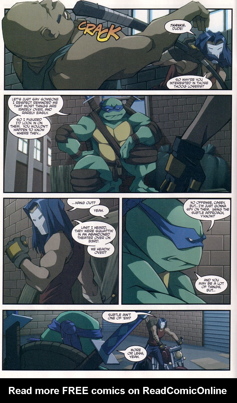Read online Teenage Mutant Ninja Turtles (2003) comic -  Issue #7 - 6
