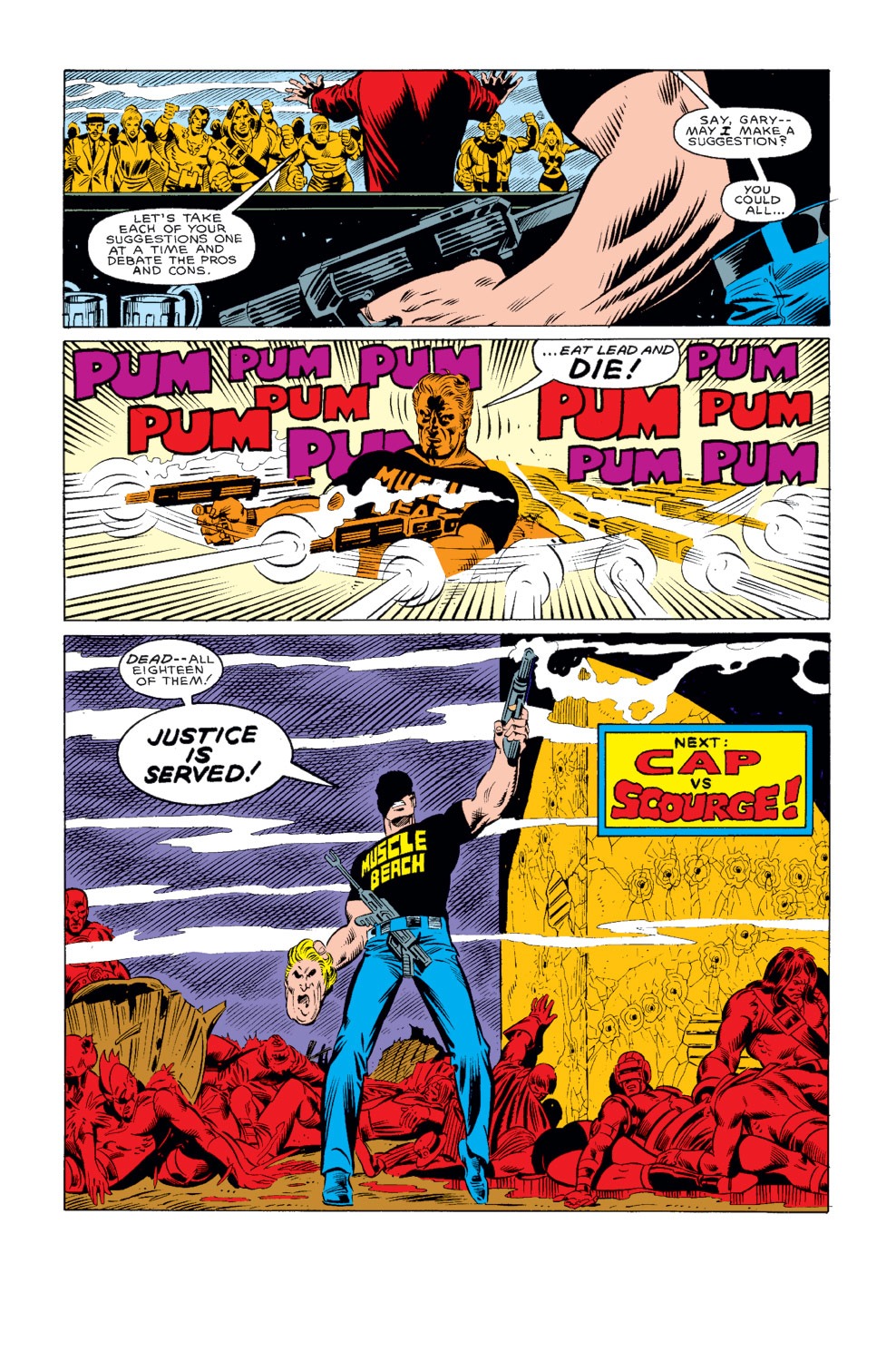 Read online Captain America (1968) comic -  Issue #319 - 23