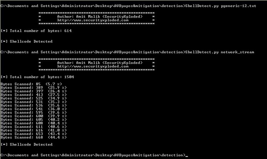 [ShellDetect v1.0] Herramienta para detección de Shell Codes Blackploit [PenTest]