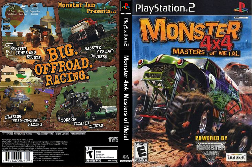 Download Game Monster 4x4 - Masters OF Metal PS2 Full Version Iso For PC |  Murnia Games - Hack Game