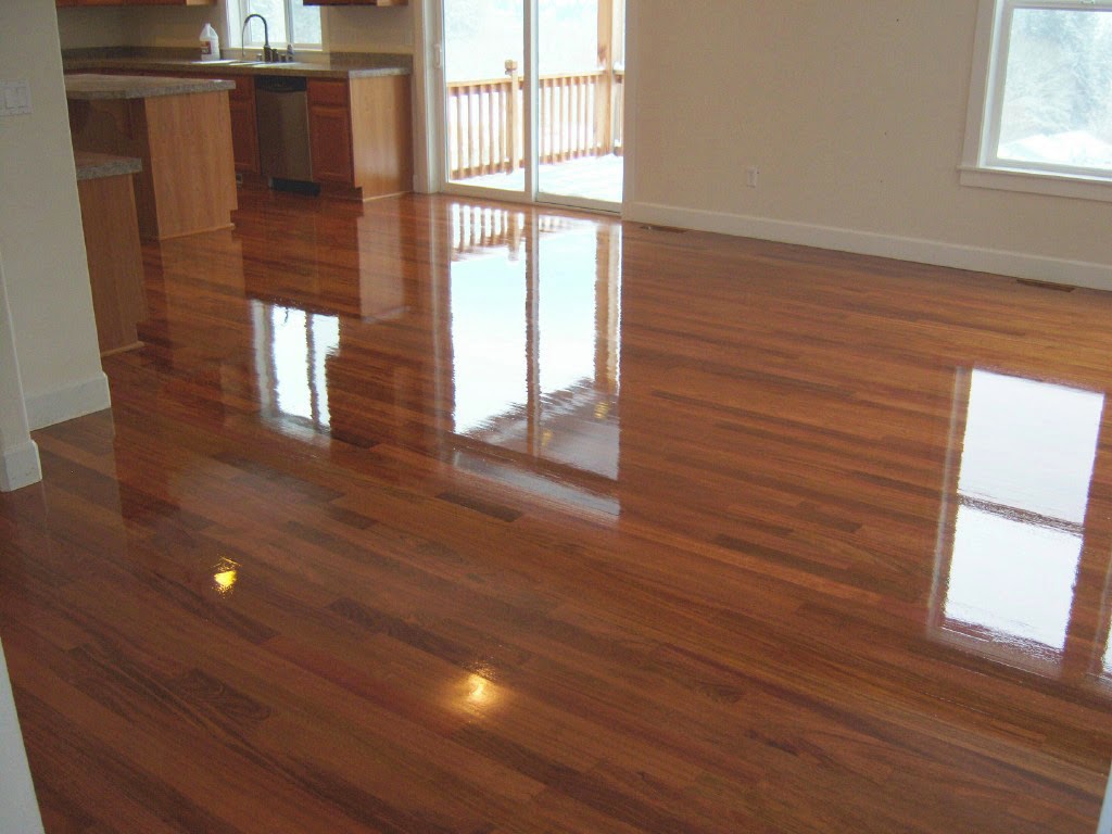 home decorating help Shiny floor for your home