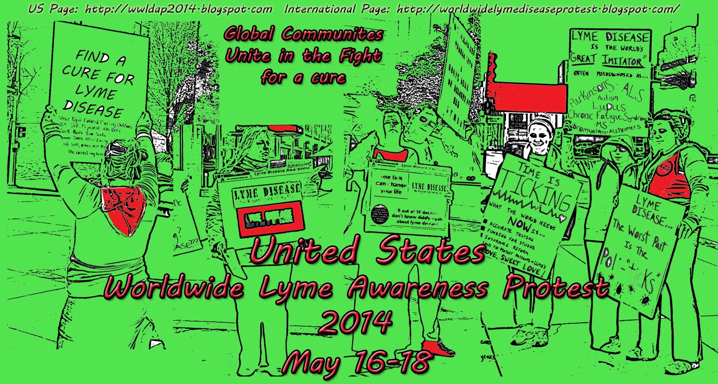 Worldwide Lyme Disease Awareness Protest 2014