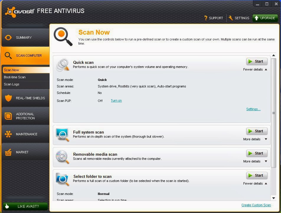 Télécharger Antivirus Gratuits et Payés avast!, Kaspersky, AVG, Avira