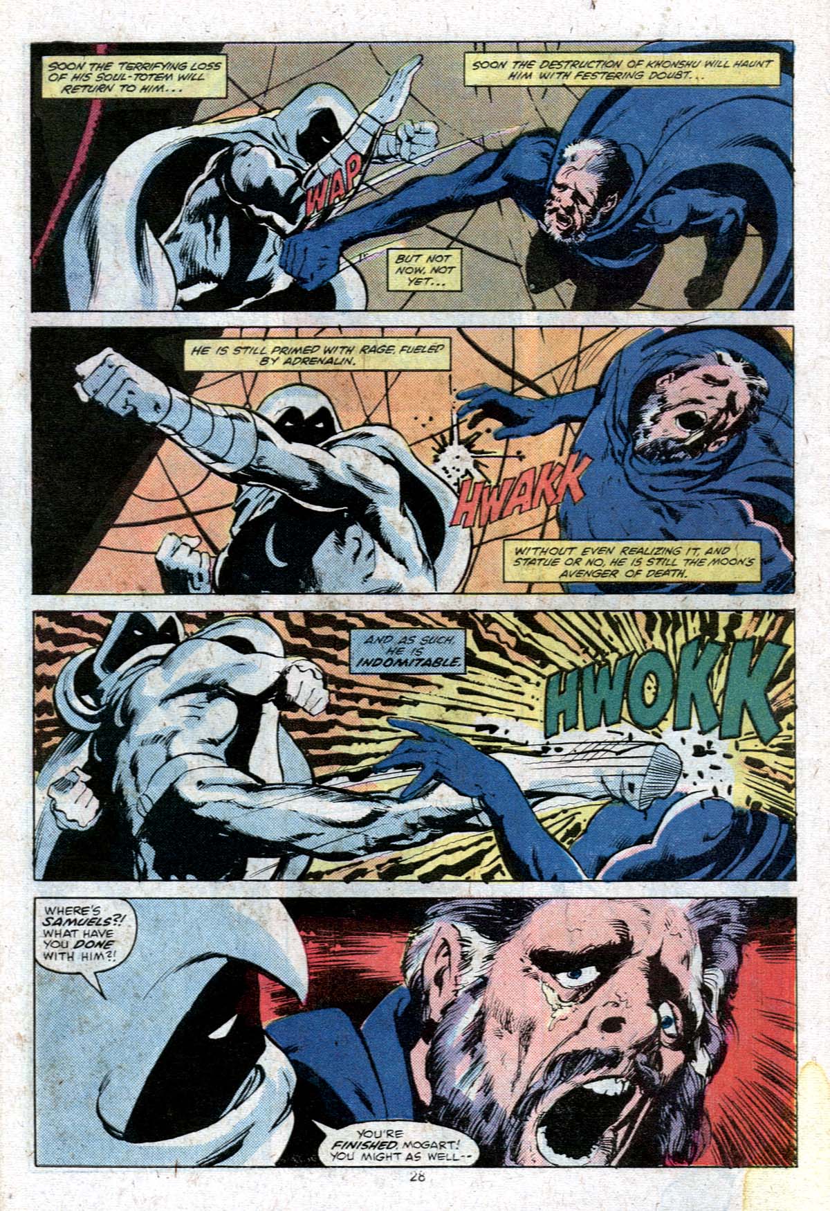 Moon Knight (1980) issue 9 - Page 22