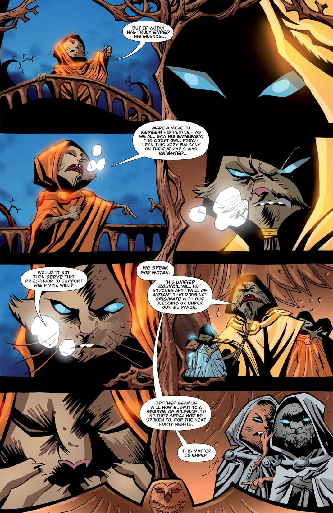 Read online The Mice Templar Volume 3: A Midwinter Night's Dream comic -  Issue #4 - 20